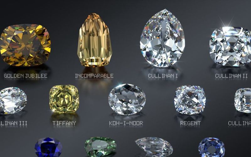 Hình dạng kim cương ảnh hưởng đến cách ánh sáng phản chiếu