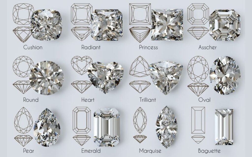 Kim cương 5ly4 với giác cắt lý tưởng thường có tỷ lệ Depth trong khoảng 59-62.5%