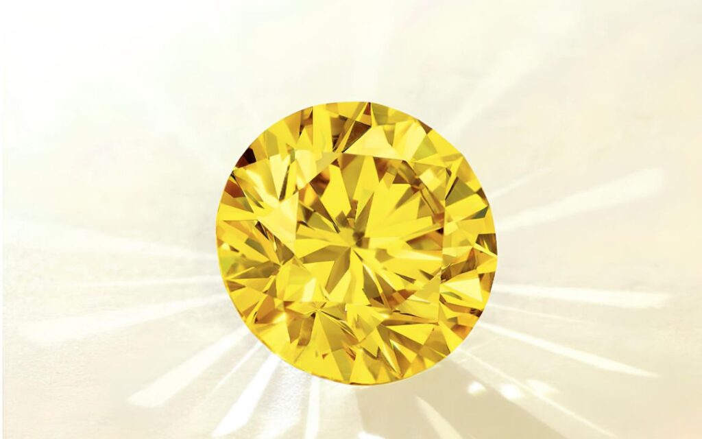 Kim cương vàng hiếm do ít xuất hiện và nhu cầu sưu tầm cao.