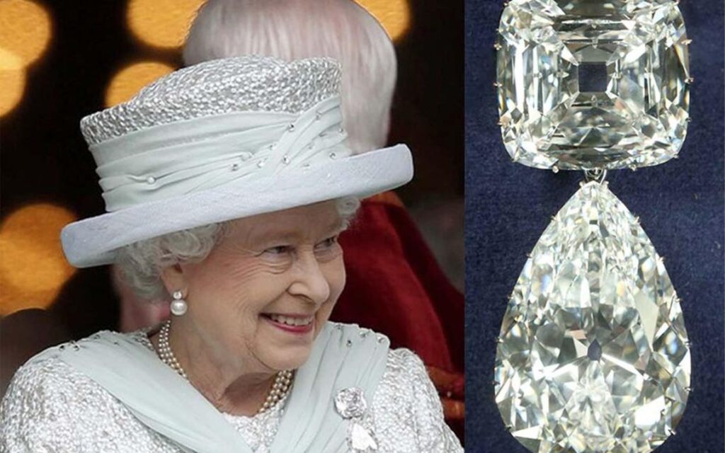 Cố Nữ hoàng Elizabeth II và Cullinan III
